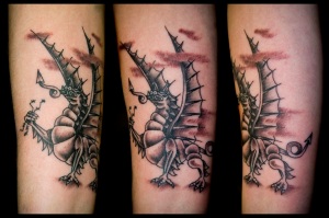 dragon tattoo mametz somme